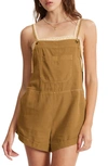 Billabong Wild Pursuit Overalls In Toffee