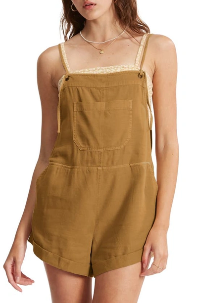 Billabong Wild Pursuit Overalls In Toffee