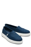 Toms Alpargata Mallow Slip-on Sneaker In Blue