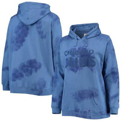 Profile Royal Chicago Cubs Plus Size Cloud Pullover Hoodie