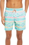 CHUBBIES TROPICADAS 7-INCH SWIM TRUNKS