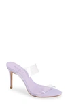 Schutz Ariella Vinyl Sandal In Smoky Grape