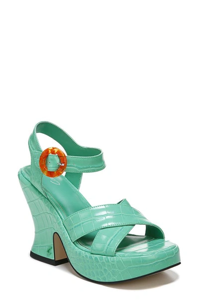 Circus By Sam Edelman Peony Platform Sandal In Bright Jade