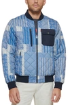 LEVI'S PATCHWORK QUILTED BOMBER JACKET