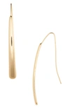 Nordstrom Bar Drop Earrings In Gold