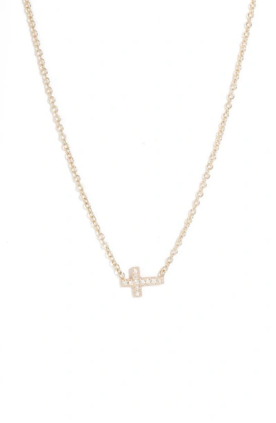 Zoë Chicco Women's Midi Bitty Symbols 14k Gold & Diamond Necklace In Yellow Gold
