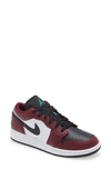 Jordan Air  1 Low Se Basketball Sneaker In Beetroot/ Black/ Green/ White
