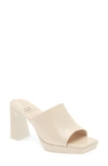 JEFFREY CAMPBELL CAVIAR PLATFORM SLIDE SANDAL