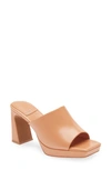 JEFFREY CAMPBELL CAVIAR PLATFORM SLIDE SANDAL