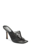 Steve Madden Women's Bonds Strappy Cage High Heel Sandals In Black