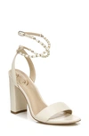 Sam Edelman Women's Yanelli Block Heel Ankle Strap Sandals In Modern Ivory
