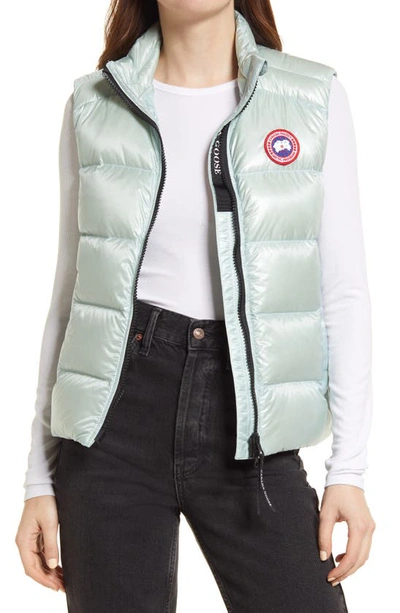 Canada Goose Cypress Packable 750-fill-power Down Vest In Meltwater Eudefonte