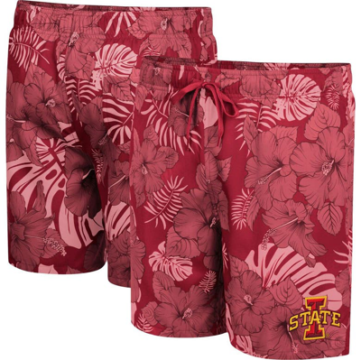 Colosseum Cardinal Iowa State Cyclones The Dude Swim Shorts