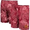 Colosseum Cardinal Iowa State Cyclones The Dude Swim Shorts In Cardinal