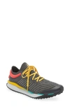 The North Face Vective Escape Bonded-knit Trainers In Grey/ Coral