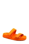 Gia Borghini Giaborghini Double Straps Platform Sandal Flash Orange In 4196 Flash Orange
