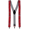 Eagles Wings Men's South Carolina Gamecocks Suspenders In Red