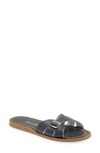 Salt Water Sandals By Hoy Slide Sandal In 410 Navy