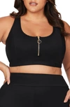 Artesands Sculpt Fuseli Bikini Top In Black
