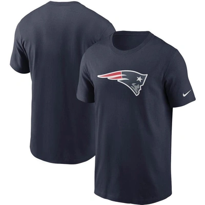 Nike Men's Big And Tall Navy New England Patriots Logo Essential Legend Performance T-shirt