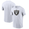 Nike Men's Logo Essential (nfl Las Vegas Raiders) T-shirt In White