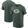 Nike Men's Big And Tall Green Green Bay Packers Primary Logo T-shirt In Green