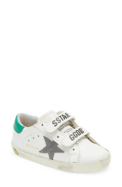 Golden Goose Kids' Old School Low Top Sneaker In White