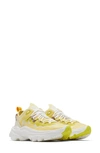 Sorel Kinetic Breakthru Tech Lace-up Sneaker In Yellow Chalk