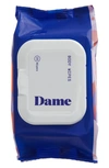 Dame Products Dame Intimate Body Wipes In 25 Count Pouch