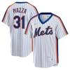 NIKE NIKE MIKE PIAZZA WHITE NEW YORK METS HOME COOPERSTOWN COLLECTION PLAYER JERSEY