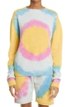 THE ELDER STATESMAN HI-FI TIE DYE CASHMERE jumper