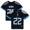 NIKE INFANT NIKE DERRICK HENRY NAVY TENNESSEE TITANS GAME JERSEY