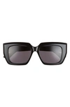 BOTTEGA VENETA 52MM SQUARE SUNGLASS