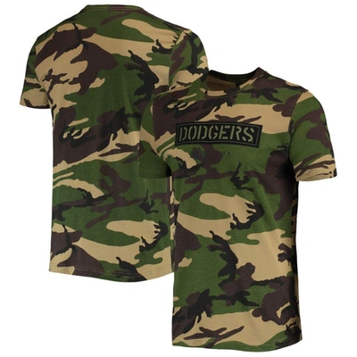 New Era Men's  Camo Los Angeles Dodgers Club T-shirt