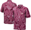 Colosseum Maroon Virginia Tech Hokies The Dude Camp Button-up Shirt In Maroon