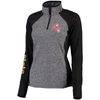 CAMP DAVID GRAY/BLACK ARIZONA STATE SUN DEVILS FINALIST QUARTER-ZIP PULLOVER JACKET