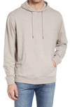 Peter Millar Lava Wash Stretch Cotton And Modal-blend Jersey Hoodie In Brown