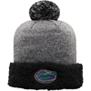 TOP OF THE WORLD TOP OF THE WORLD BLACK FLORIDA GATORS SNUG CUFFED KNIT HAT WITH POM