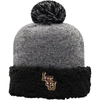Top Of The World Women's Black Lsu Tigers Snug Cuffed Knit Hat With Pom In Black