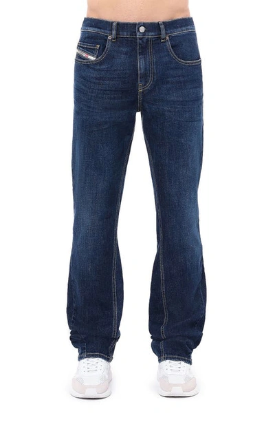 Diesel Mid-rise Bootcut-leg Jeans In Blue