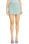 AKNVAS TIFFANY CABLE KNIT SKIRT