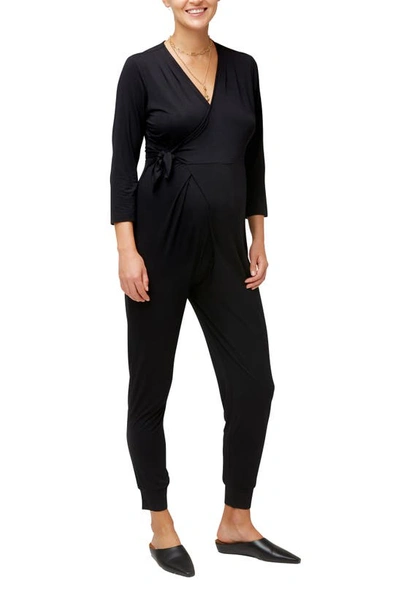 NOM MATERNITY AMABELLA MATERNITY NURSING JUMPSUIT