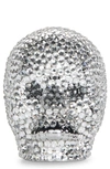 JUDITH LEIBER CRYSTAL SKULL PILLBOX