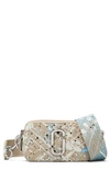 Marc Jacobs The Snapshot Crossbody Bag In Brown Rice Multi