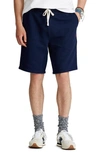 Polo Ralph Lauren Men's Drawstring Fleece Shorts In Cruise Navy