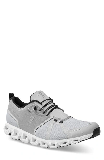 On Cloud 5 Waterproof Running Shoe In Grey