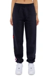 By Samii Ryan Smiley® X  Caution Smiles Flower Sweatpants In Black