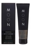 MOON LUNAR PEPPERMINT CHARCOAL WITH FLUORIDE WHITENING TOOTHPASTE, 4.2 OZ