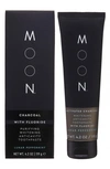 Moon Lunar Peppermint Charcoal With Fluoride Whitening Toothpaste