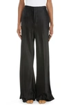 MAISON MARGIELA SATIN FLARE PANTS